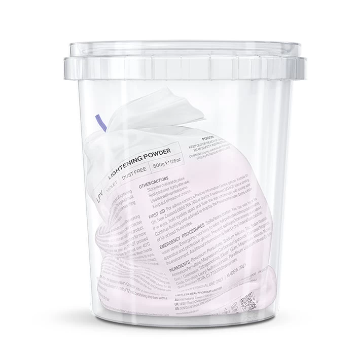 Limitless Lightening Powder Violet Tub 500g 2 Limitless Lightening Powder Violet Tub 500g - Image 2