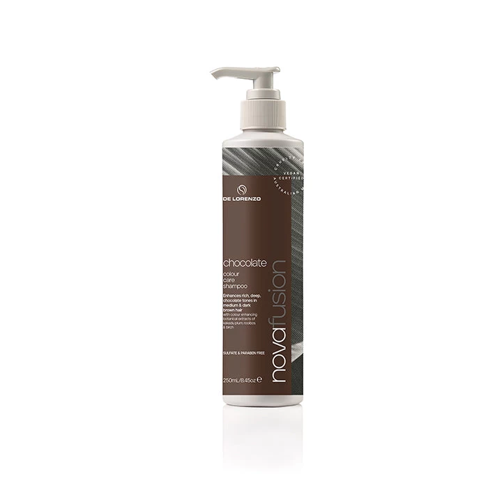 De Lorenzo Novafusion Chocolate Shampoo 250ml 1 De Lorenzo Novafusion Chocolate Shampoo 250ml