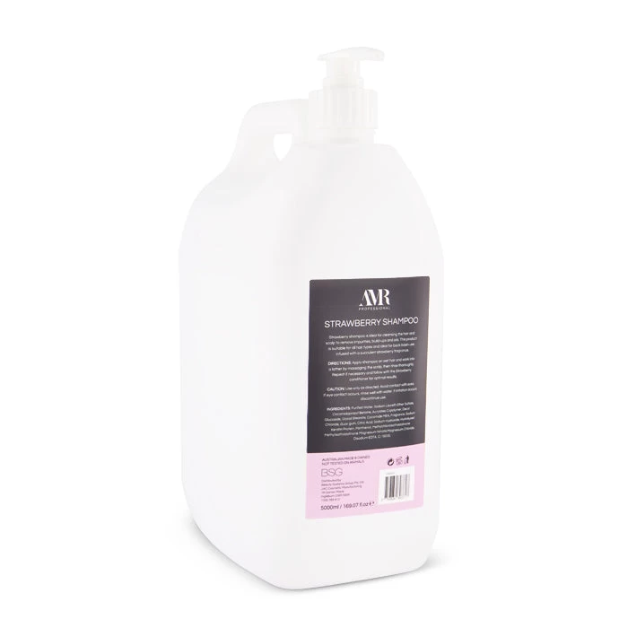 AMR Professional Strawberry Shampoo 5L 1 AMR Professional Strawberry Shampoo 5L