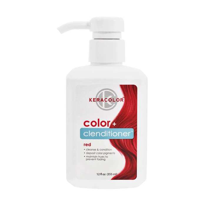 Keracolor Color Clenditioner Colour Shampoo Red 355ml 1 Keracolor Color Clenditioner Colour Shampoo Red 355ml