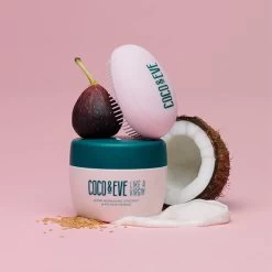 Coco & Eve Like A Virgin Coconut & Fig Hair Masque 212ml + Tangle Tamer -Care Product Shop CE62010 4