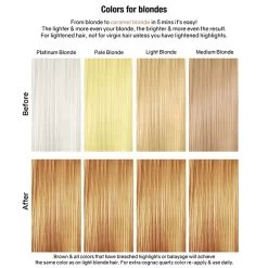 Celeb Luxury Gem Lites Colourwash Original Cognac Quartz 244ml -Care Product Shop CLL004 4