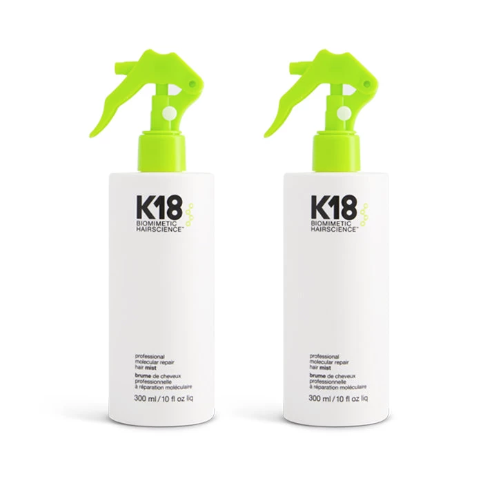 K18 Leave-In Molecular Repair Mist 300ml 2Pk 1 K18 Leave-In Molecular Repair Mist 300ml 2Pk