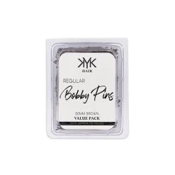 KYK Hair Bobby Pin Tub Brown 50mm 500g