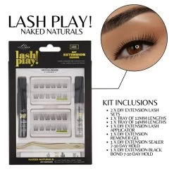 Modelrock LASH PLAY DIY Lash Extensions Kit NAKED NATURALS -Care Product Shop MRL4308 3