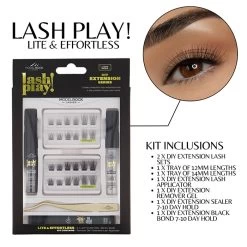 Modelrock LASH PLAY DIY Lash Extensions Kit LITE & EFFORTLESS -Care Product Shop MRL4322 3