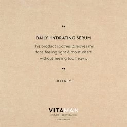 Vitaman Daily Hydrating Serum 30ml -Care Product Shop VITRAN102 4