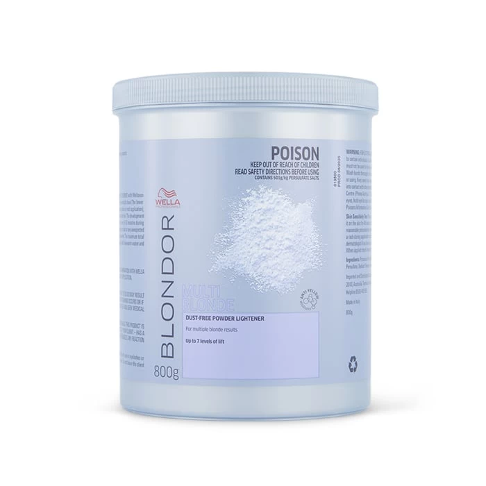 Wella Blondor Multi Blonde Lightening Powder 800g 1 Wella Blondor Multi Blonde Lightening Powder 800g